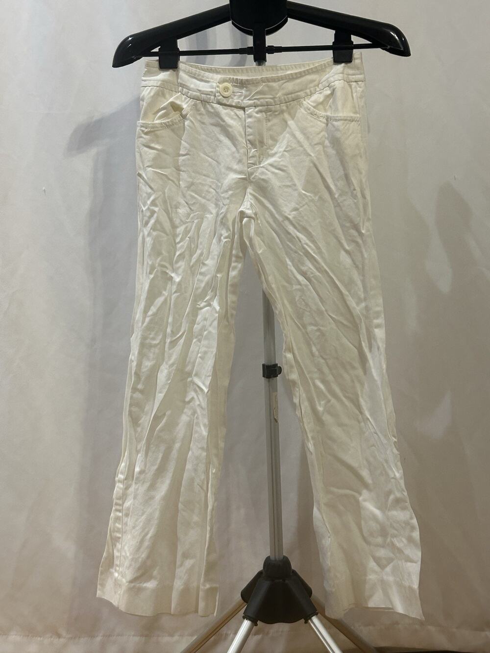 Martin + Osa Cotton and Linen White Pants Women's size 0